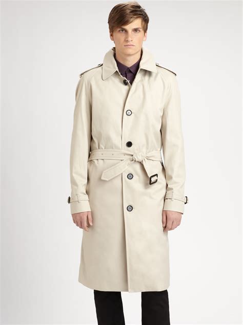 burberry trench raincoat men|burberry wool pea coats men's.